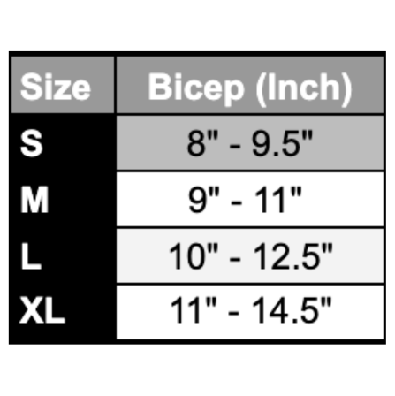 ProSlide パッド入りコンプレッションアームスリーブ