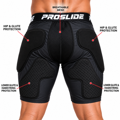 ProSlide EXTRA Padded Compression Sliding Shorts
