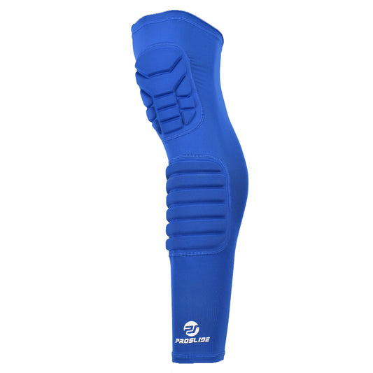 EXTRA Padded Compression Shin and Knee Sleeve - Blue