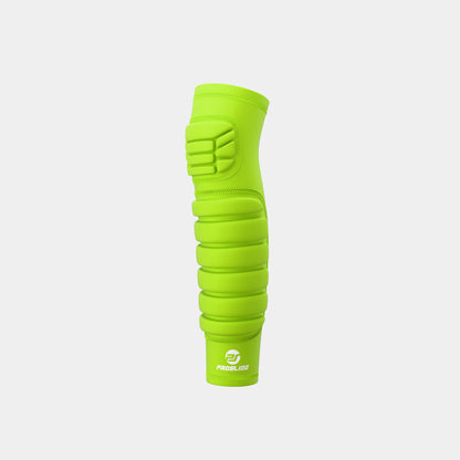 ProSlide EXTRA Padded Compression Shin and Knee Sleeve - Neon Green