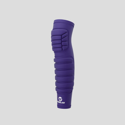 ProSlide EXTRA Padded Compression Shin and Knee Sleeve - Purple